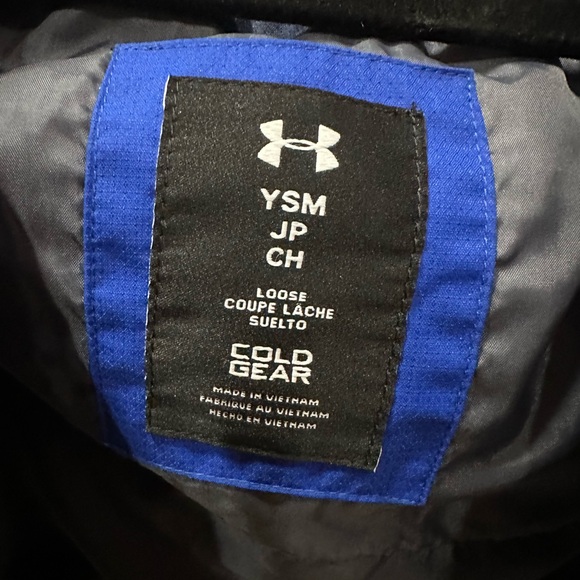 Under Armour Blue and gray winter jacket - Picture 4 of 4